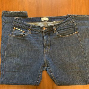 TAYLOR STITCH Men's Slim Fit Selvedge Denim Jeans Blue Washed Size 32